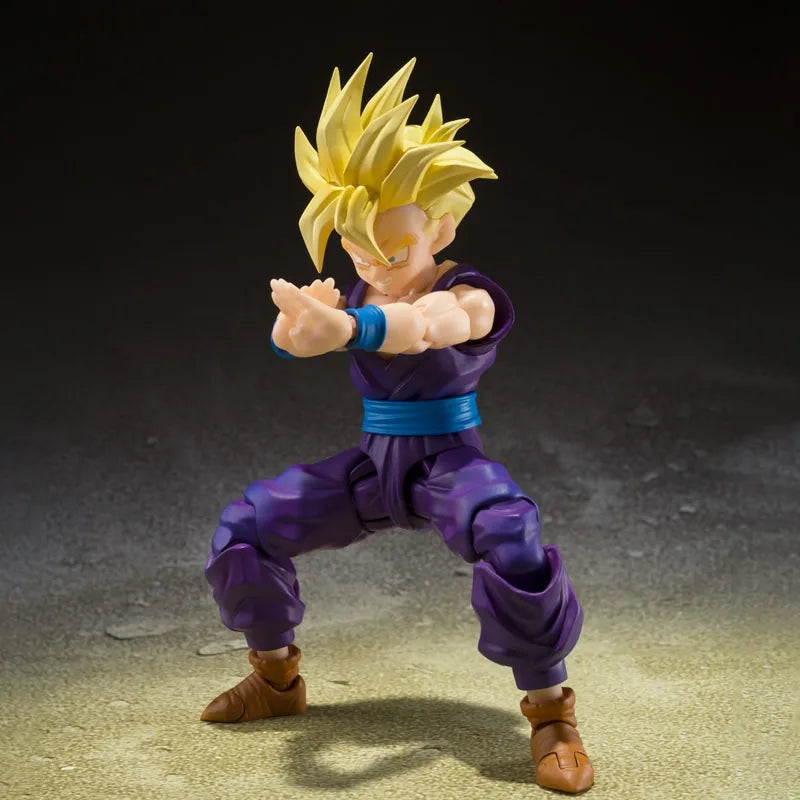 Low price In Stock BANDAI Original Box S.H.Figuarts DRAGON BALL SUPER SAIYAN SON GOHAN SHF Action Figure Model Toy Gift for Kids