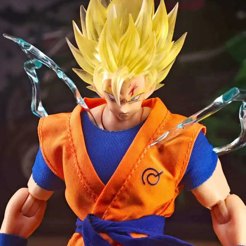 For Dragon Ball Clothes Series Figures Goku Daoist Robe Orange Uniforms Training Suit Goku Clothes Accessories Shf Toy No Figure