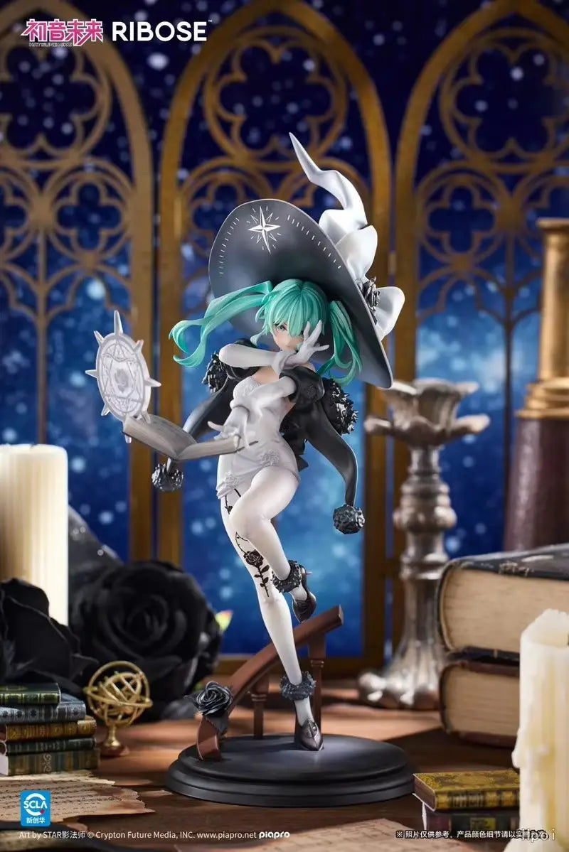 In Stock Original Ribose Rise Up Series Hatsune Miku Fancy Beauty Ver. Fantasia Witch 1/8 Hatsune Miku Model Desktop Ornament