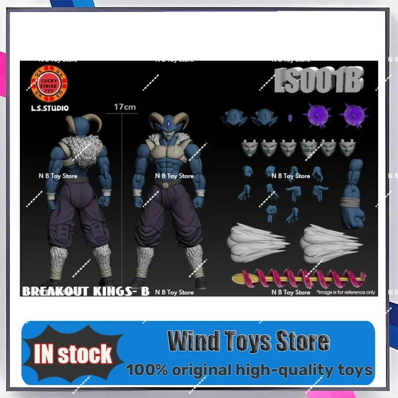L.S. Studio Dragon Ball Super Moro Breakout Kings A B Anime Action Figures Statues Model Toys Gifts Preorder