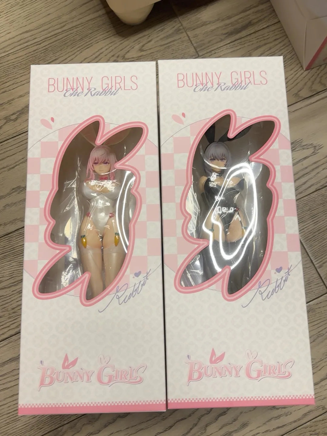 Original Bunny Girls Black 1/6 Fancam Bunny Girls White Figure Chinese Anime PVC Action Figure Toy Game Collectible Model Doll