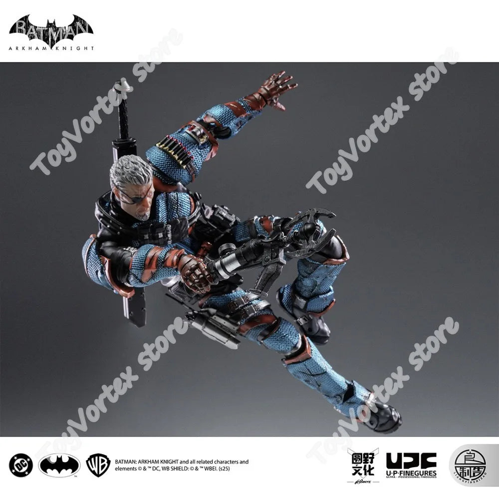 Pre-sale LPZZ 1/12 ROUNO CUEURE DC002 Deathstroke Arkham Knight Action Figure Model Movable Collectible Model Anime Figure Toys