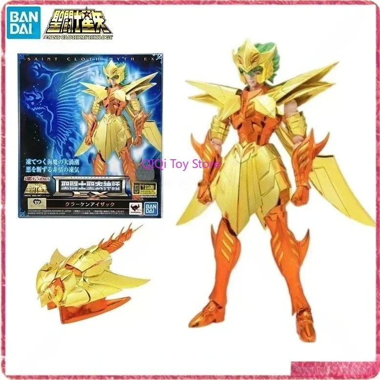 In Stock BANDAI Saint Seiya Saint Cloth Myth EX Siren Isaac 18 Cm Anime Character Model Toy Gift Collection