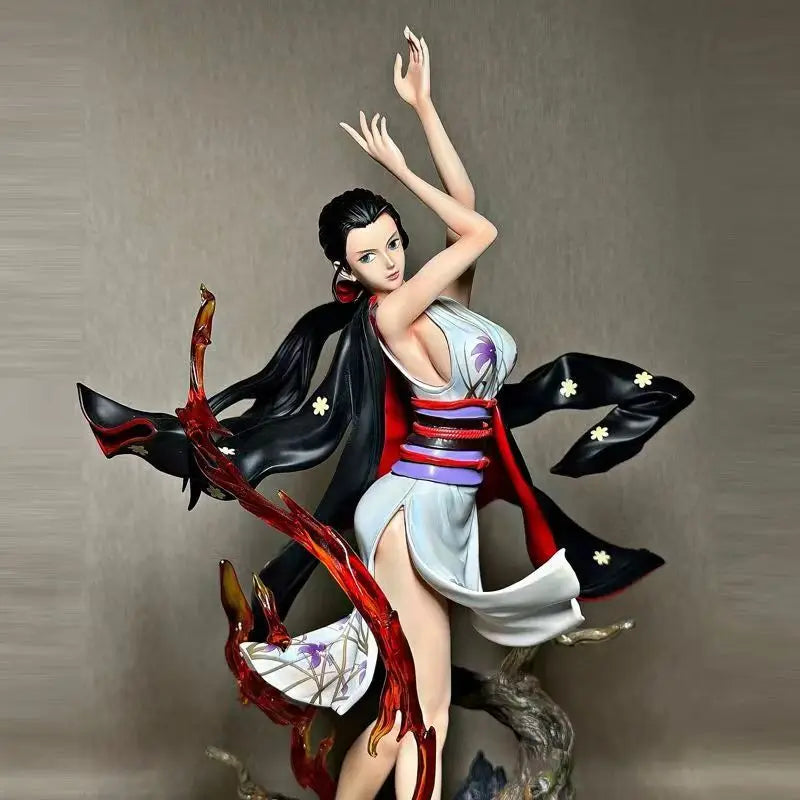 One Piece Anime Figure Collectible Toys 2D Beautiful Girl Demon's Daughter Nicole Robin Replacement Model Doll for Display