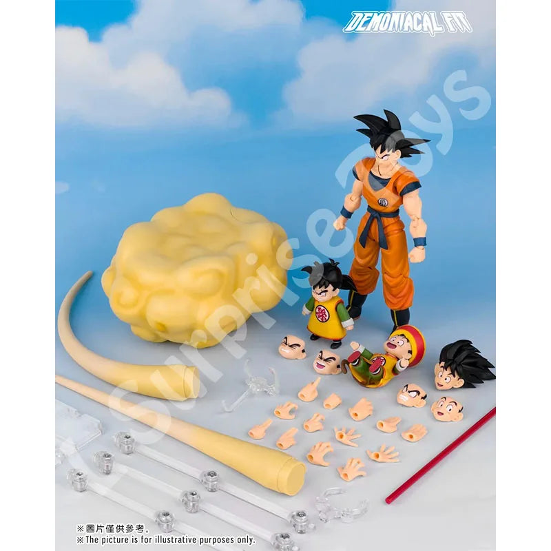 Demoniacal Fit Dragon Ball Super Saiyan Son Goku Son Gohan Father And Son The Unbreakable Bond Anime Action Figure Toys Gifts