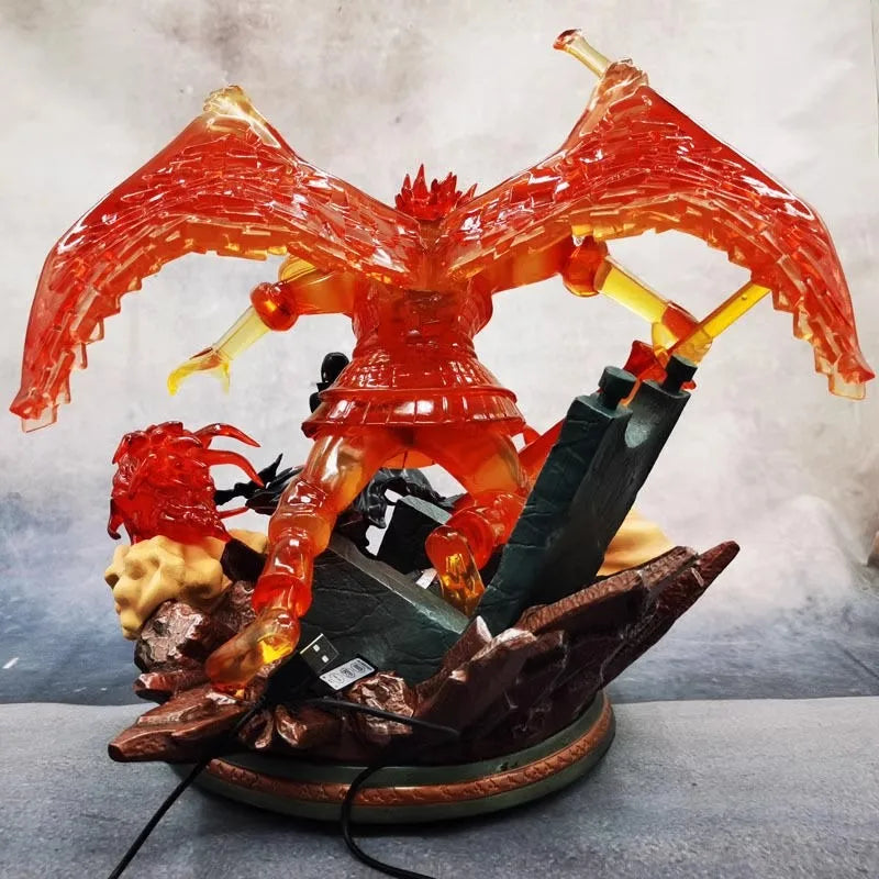 32cm Naruto Susanoo Figures: Kakashi Itachi Sasuke Multi-Character Anime Statue Detailed Model Collectible Stand Children Toys