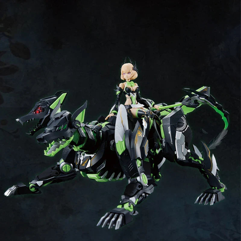 Genuine Jianghunji 1/12 Seven Deadly Sins, Envy Themed Guochao Mecha,hot DIY Mecha Girl Assembly Kit  Hobby Assembly Collectible