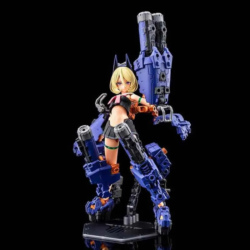 Kotobukiya Megami Device Model Kit Buster Doll Tank Midnight Fang Anime Figure Mobile Suit Girl Action Figures Toys For Boy Gift