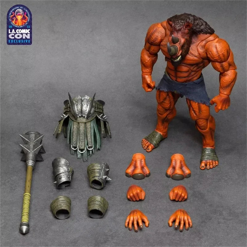 XesRay Studio LACC Limited Edition Fight for Glory Combatants Ketuta The Big Horn 1/10 Action Model Collectible Figure In Stock