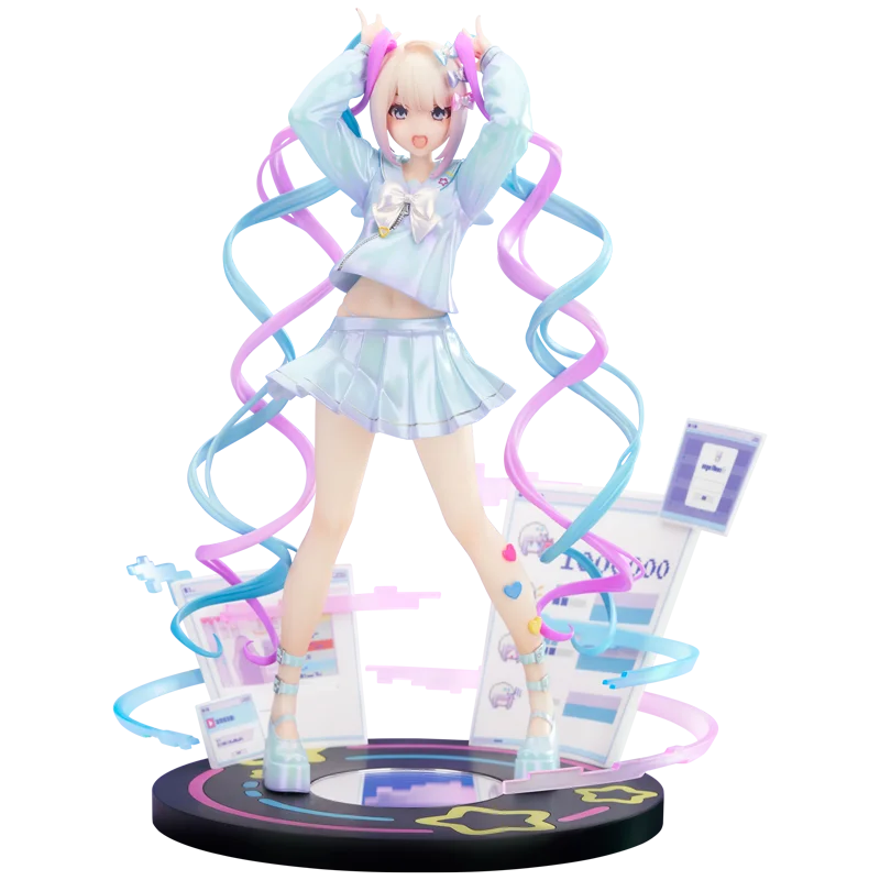 Original PVC 23.7CM APEX Toys NEEDY GIRL OVERDOSE Ame-Chan Chouzetsu Saikawa Tenshi-Chan Toy Gifts Anime Figure Collectible Doll