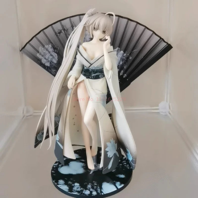 Original in Stock Yosuga no Sora The second round of Caelus wearing kimono Standing Animation Model Toy Gift