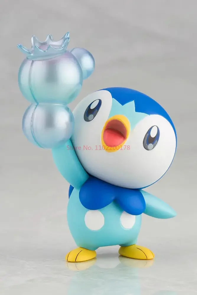 Original Artfx J Anime Pokemon Action Figure Dawn With Piplup Cute Figurine Collection Pvc Model Statue Kawaii Ornament Toy Gift
