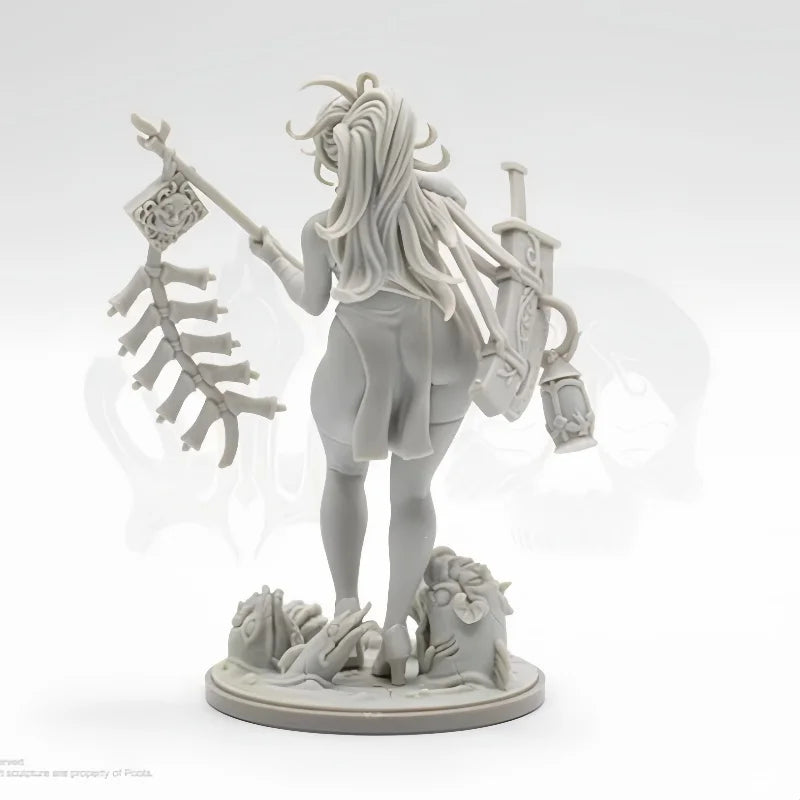Sh Studio Kd Ex24 Kingdom Death Lunar Aya Resin Gk Lost Foam Pattern Self Coloring