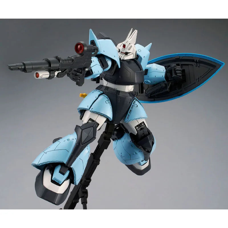 Bandai Original MG Gelgoog High Mobility Type  MS-14B 1/100 Anime Action Figure Assembly Model Toys Gifts For Children GUNDAM