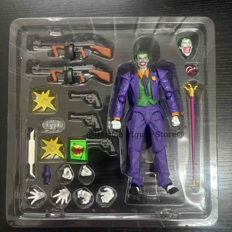 Revoltech Joker Action Figure Kaiyodo Justice League Romeo Figures Amazing Yamaguchi Figurine PVC Comic Collection Model Toys