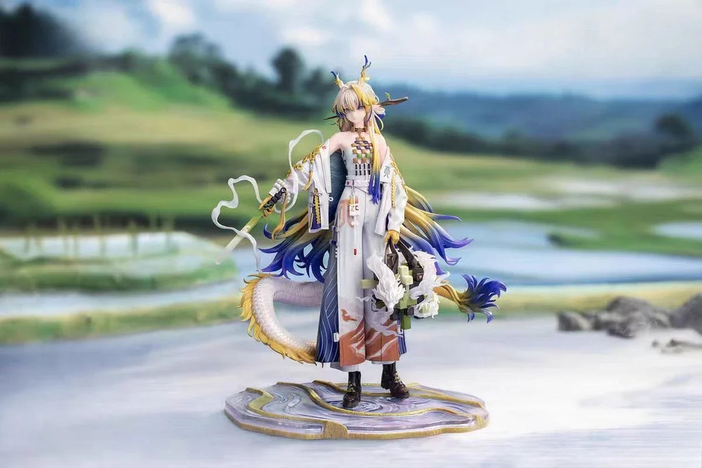 Figure Statue Shu Arknights Anime Figurine Game Action Figurals Character Sculpture Collectible Model Toy Statue Figures Cartoon
