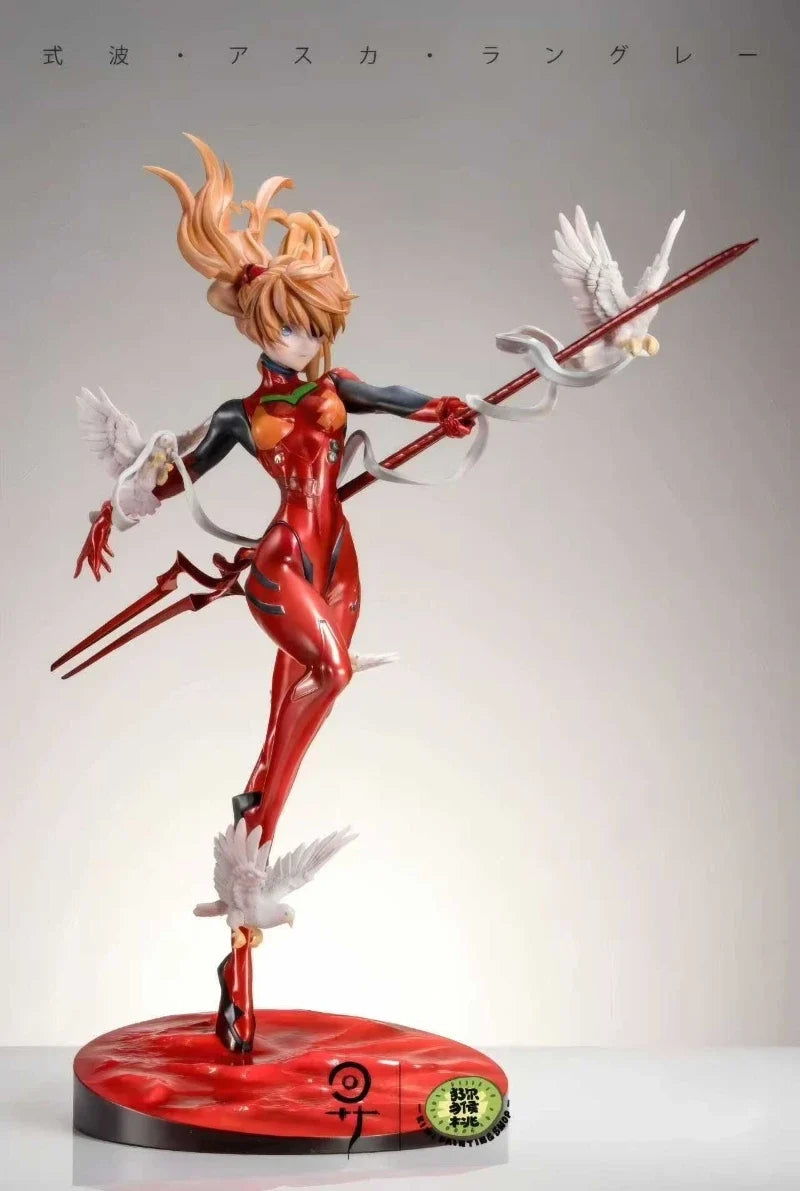 Resin Figure Kit 1/6 Asuka Flying bird Unpainted Garage Resin Kit Model GK
