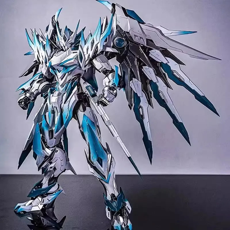 High Quali Random Premium Model  Assembly Snow Girl Guan Yu Ao Bing Mecha Toy Robot Series Collectible Adult Hobby