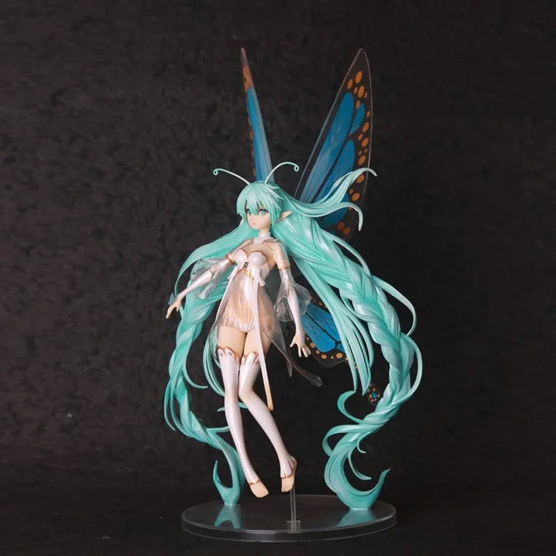 Original  Maid Figure Collectible Anime Model Boxed 4 Static PVC Figure from Japan for Ages 8 And above