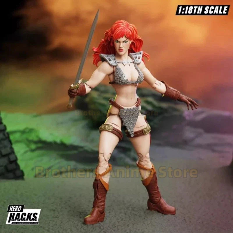 Auf Lager Boss Strike 1/18 Deluxe Edition Red Sonia Action-Puppe Spielzeug-Sammlung Geschenk