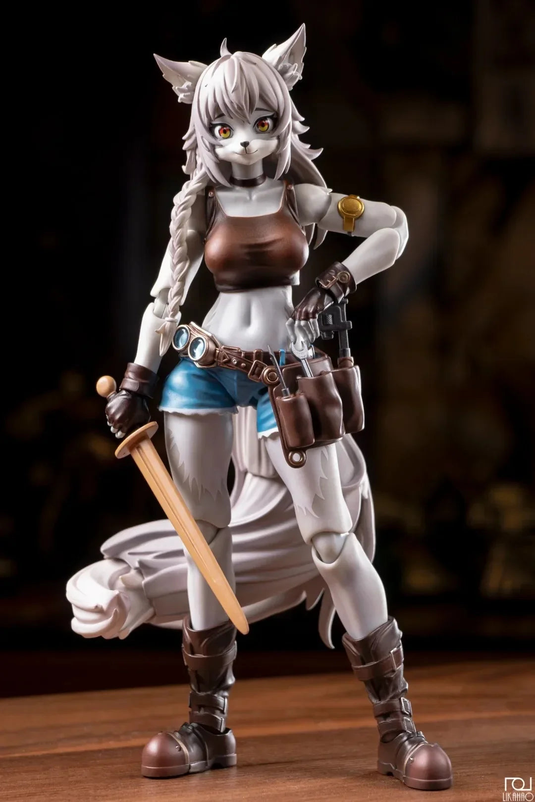 IN STOCK  Original LADOTOYS Magical Continent Leah - Repairer Style 1/12 Action Figure 6inch Full Set Model Toys Collection Gift