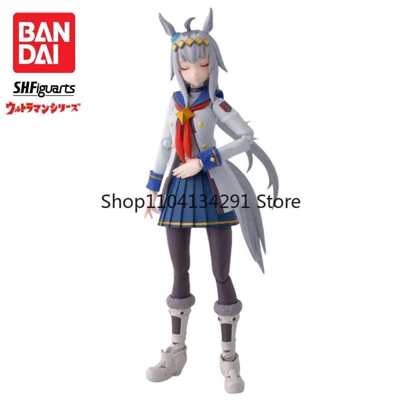 Original Bandai Soul Limited Edition Bandai SHF Umamusume Pretty Derby Small Chestnut Hat Model Figurine Children's Toy Gift