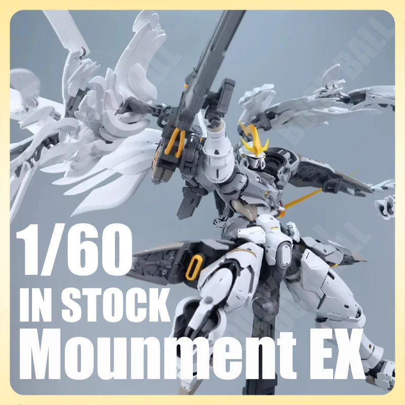 AUF LAGER Mounment EX Montagemodellbausatz Strange Stutio PG 1/60 Tallgeese Oz-00ms Mech Roboter Actionfiguren Statue Modellspielzeug