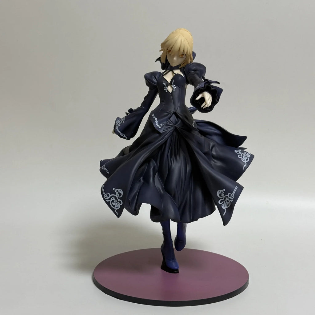 24cm Fate Grand Order Altria Pendragon Saber Alter Anime Girl Figure Model Statue Boy Collection Desktop Decoration Ornament Toy