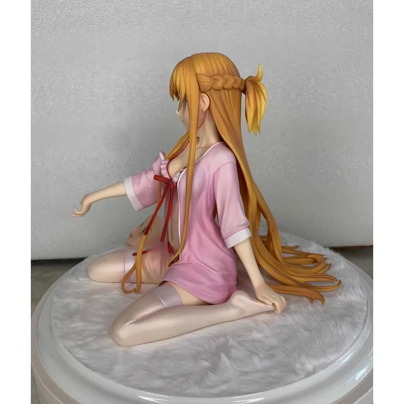 Aniplex Sword Art Online Progressive Yuuki Asuna Pajama Version Pvc Anime Action Figures Collect Model Toys in Stock No Box