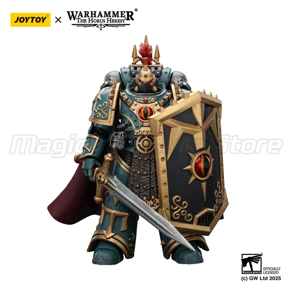 【MT】JOYTOY Warhammer 40K 1/18 Action Figure Sons of Horus 'Little’ Horus Aximand,Captain of the 5th Company Model