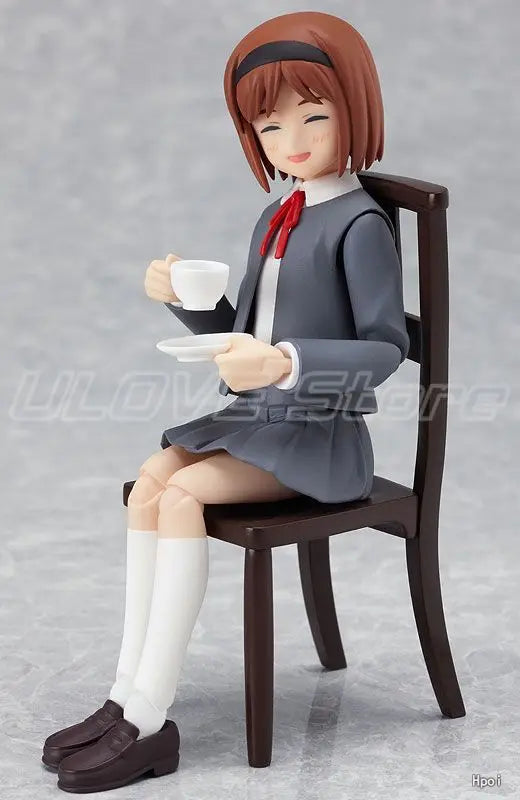 Original Max Factory Figma GUNSLINGER GIRL Henrietta Action Figures Models Collection Toys