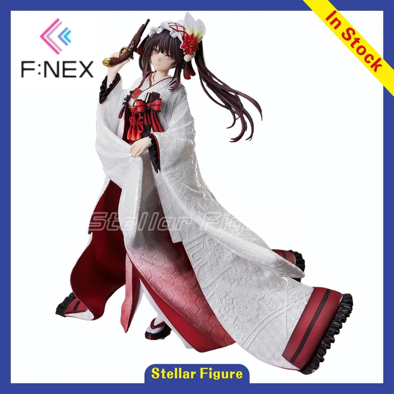 【SF】In Stock F:NEX Date A Live Season 4 Kurumi Tokisaki 1/7 Scale Figures Model Collection Anime