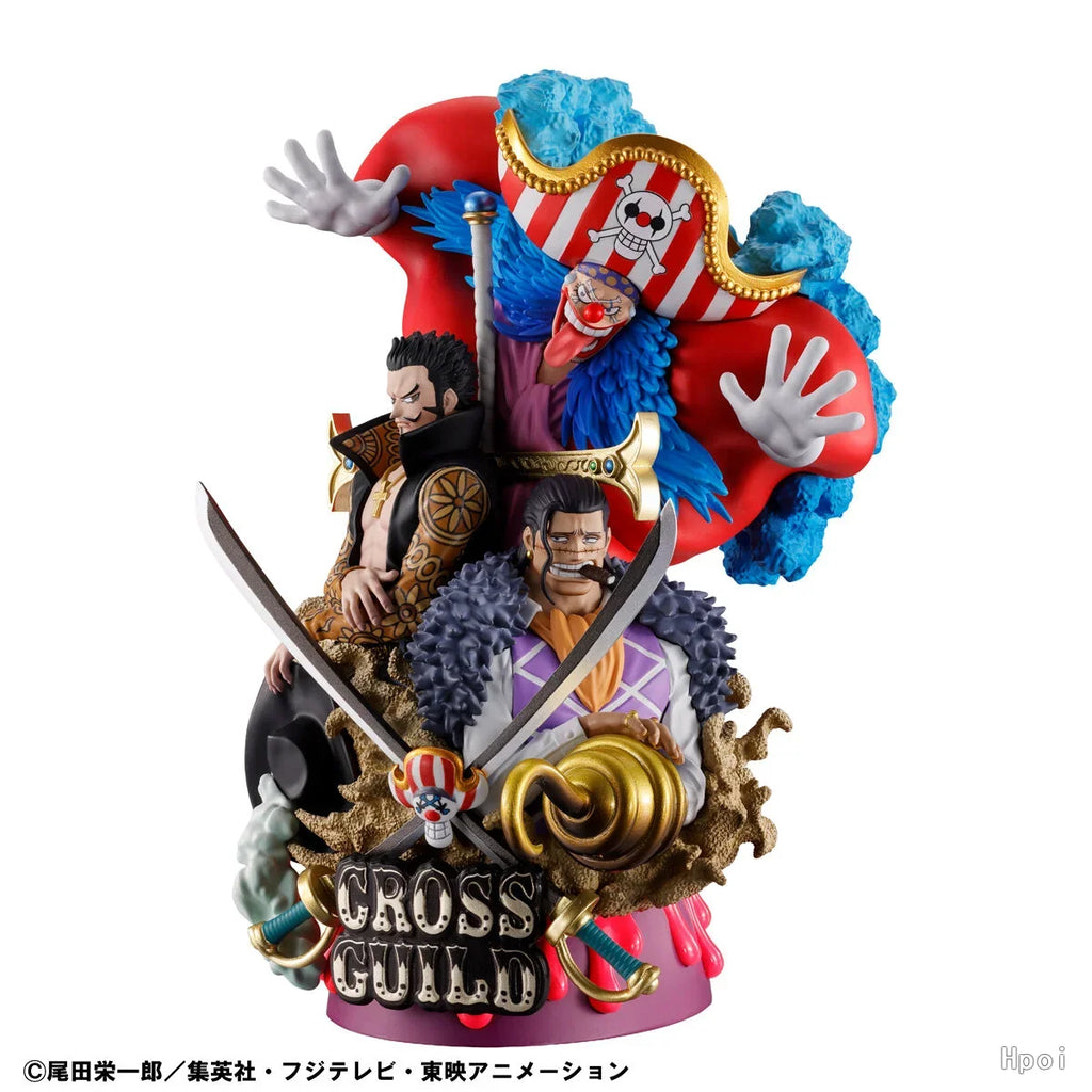 '+In Stock Original MegaHouse Petitrama Series DX LOGBOX 03 Cross Guild 14cm 2025 New Product  Animation Figure Ornaments