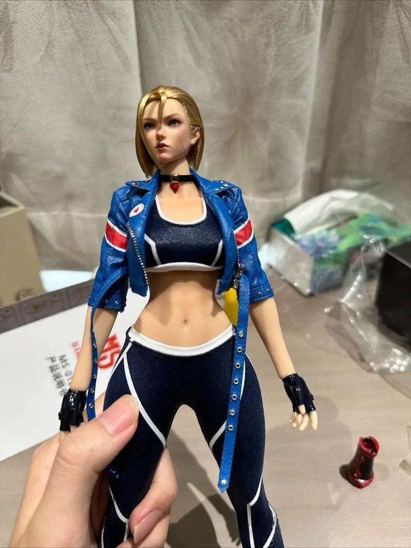 Genuine Star Man Ms-012 Action Figure 1/6 Scale Female Soldier Agent Cammy Game Series Fighting Master Model Toy ﻿In Stock Doll