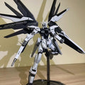HG Strike Freedom Not Activated Color Scheme Black and White Color Matching 1/144 Assembled Mecha Model