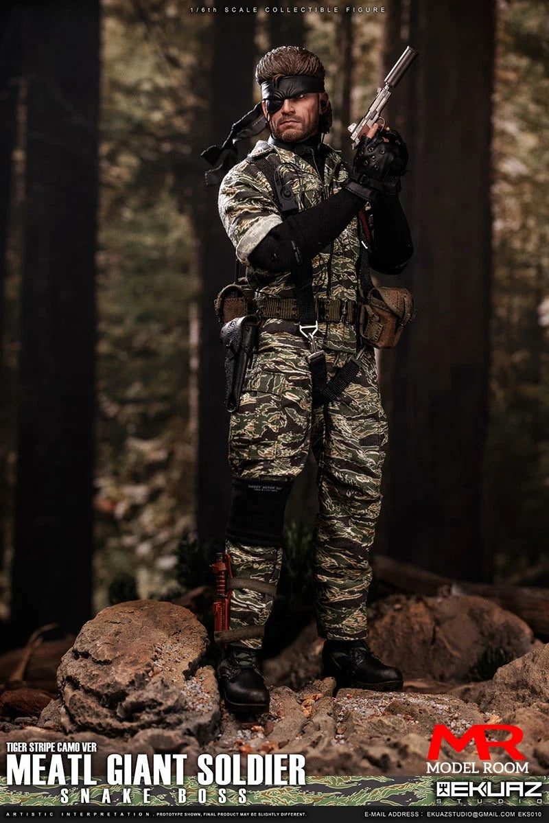 2025 Q2 EKUAZ STUDIO EKS010 EKS011 1/6 Snake Boss Action Figure 12'' Male Soldier Figurine Full Set Collectible Model Toy