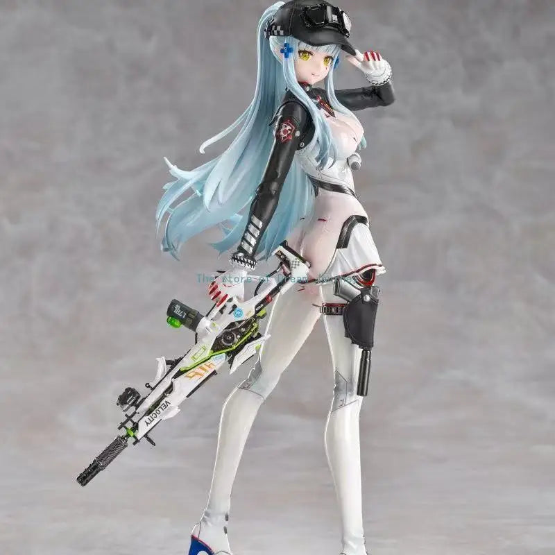 Available in stock: Girls' Frontline HK416 Mecha GW Factory Figure Desktop Ornament Fully Painted Anime Model Ornament