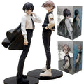 22cm bungou dogs vagrants anime figure youth dazai osamu action figure nakahara chuuya statuette pvc collection model doll toys