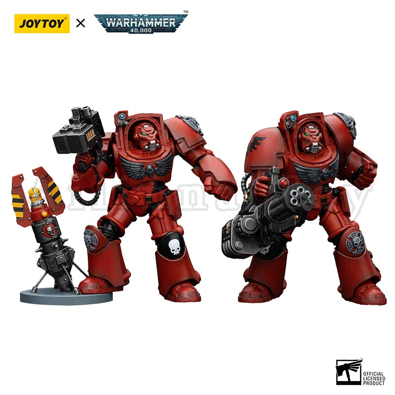 JOYTOY 1/18 Actionfigur 40K Blood Angels Terminator Squad Anime Militärmodell