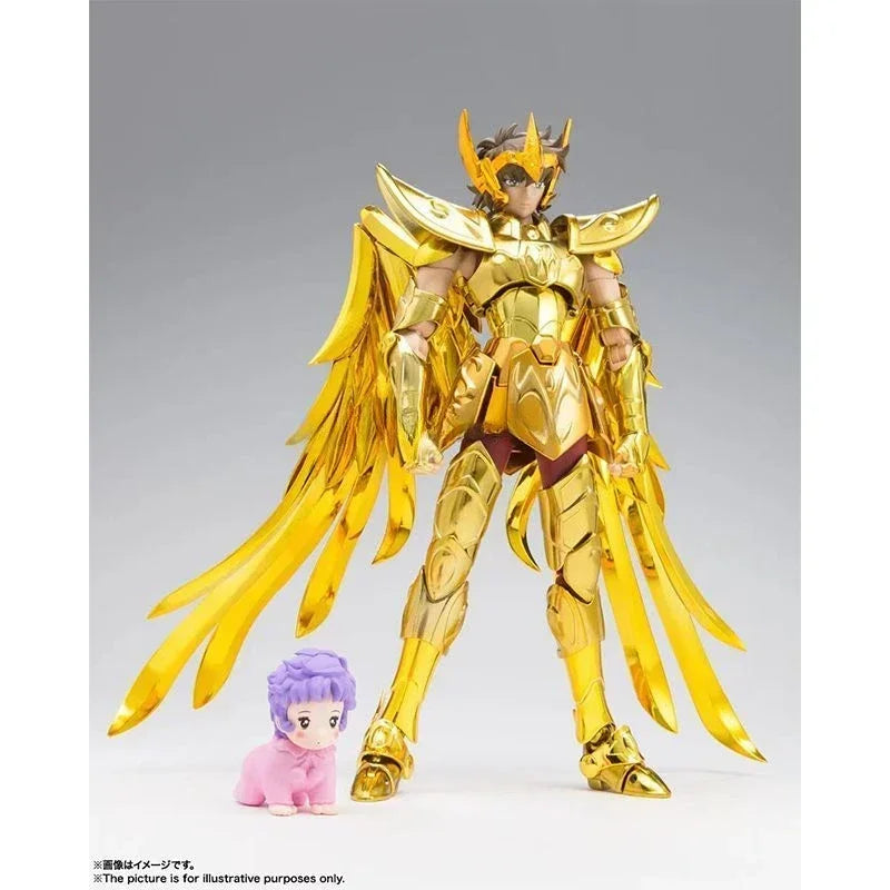 Bandai Saint Seiya Saint Cloth Myth EX Sagittarius Aiolos Revival Edition Baby Athena Anime Action Figure Model Toy in Stock