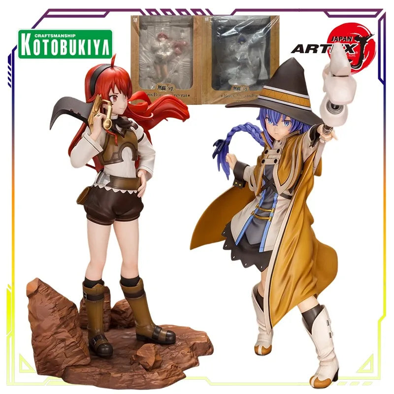 KOTOBUKIYA Original ARTFX J Mushoku Tensei Isekai Ittara Honki Dasu Series Luoqixi Migludia Not Movable Figure Statue Model Toys