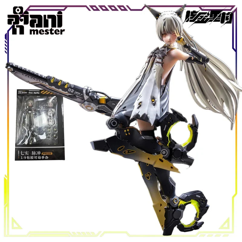 AniMester Original 1/9 Rubber Movable Model Series Seven Realities: Pulse Action Figure Assembly Model Toys Model Gifts for Boys