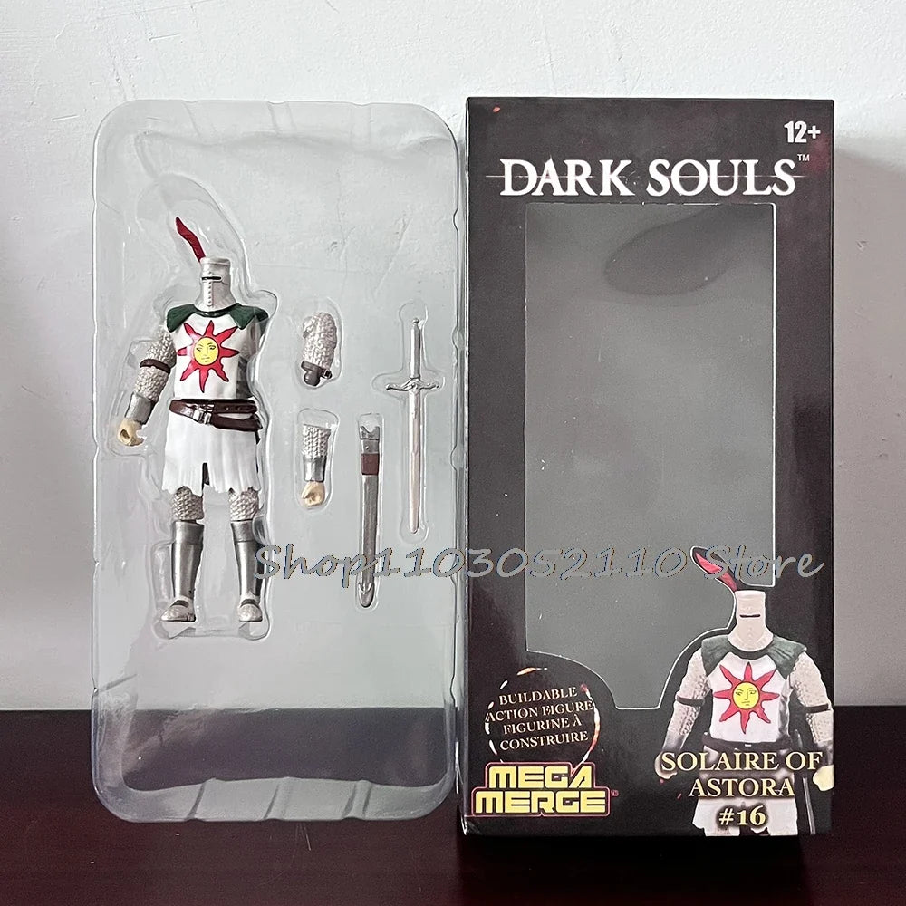 Dark Souls Figure Solaire of Astora Black Knight Figure Faraam Knight Artorias Collection Game Toy Model Birthday Gifts