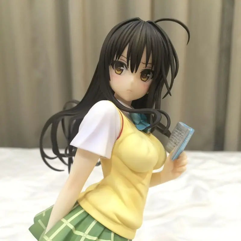 Bestseller Moe Anime Figure To Love-Ru Beautiful Girl Statue Desktop Pc Case Car Dashboard Ornament Birthday Gift For Anime Fans