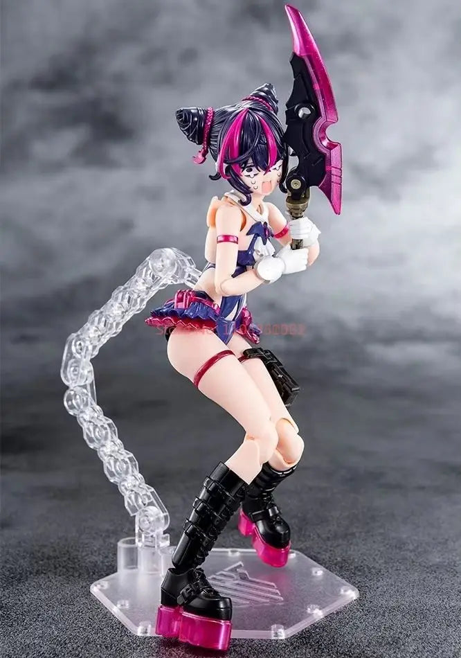 Genuine Kotobukiya Model Kits Megami Device Desire Maiden Raider Original Character Mobile Suit Girl Assembling Toys Collection