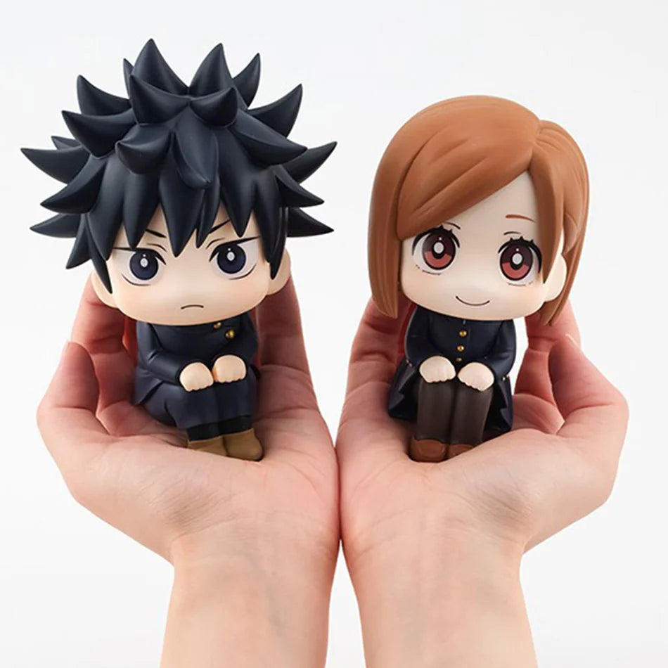 Jujutsu Kaisen Anime Figures Geto Suguru Gojo Satoru Doll Fushiguro Toji Okkotsu Yuta Inumaki Toge Q Version Toy Collection Gift