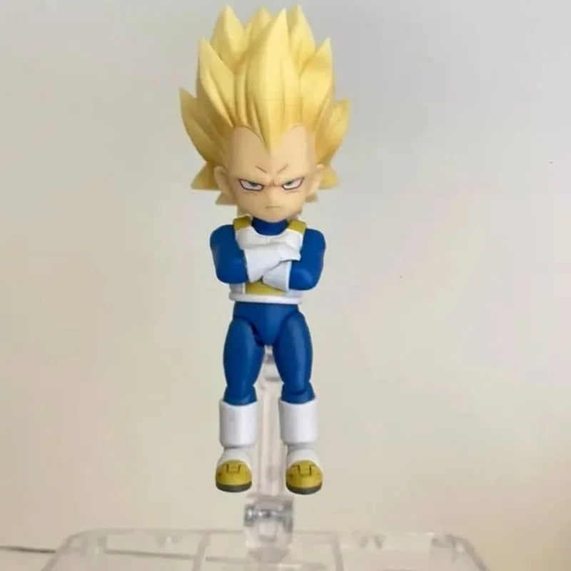 In Stock Original Bandai S.H.Figuarts Shf Super Saiyan 3 Vegeta Mini Daima Dragon Ball Daima Anime Action Collection Figure Gift