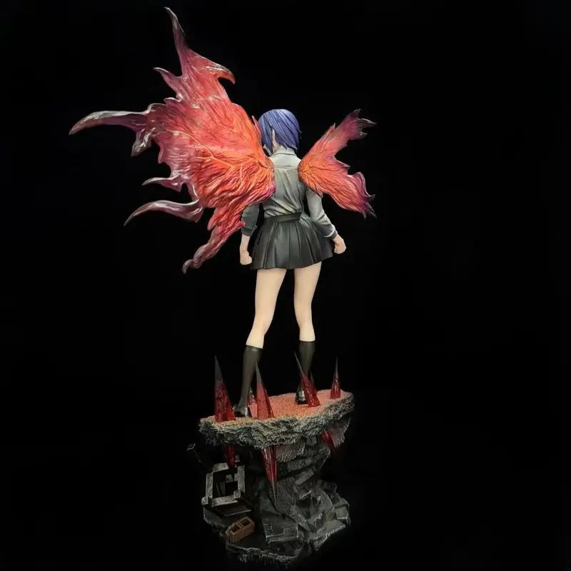 Touka Kirishima Tokyo Ghouls Action Figure - Two-Headed Statue Collection Doll Desk Decoration Model Toy for Kids Birthday