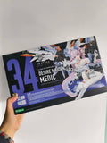 In Stock Original KOTOBUKIYA Megami Device Desire Girl Doctor 17cm Anime Movable Assembled Figures 2026 New Ornaments