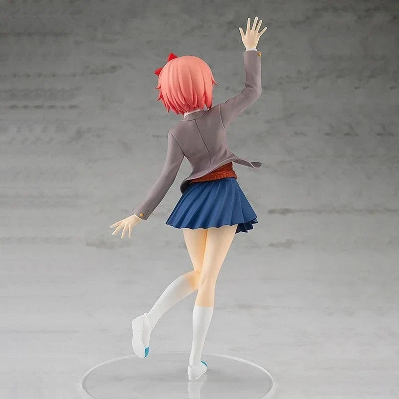In Stock Genuine Original Good Smile Sayori Doki Doki Literature Club! Action Anime Figure Collectible Model Dolls Ornament Gift